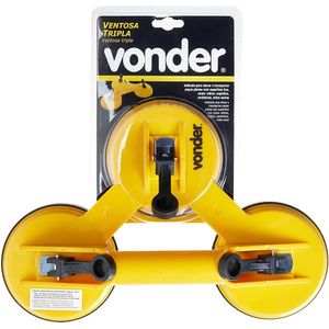 Ventosa Plástica Tripla - VONDER