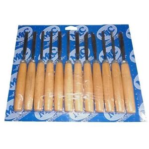 Jogo de formão AMADOR para entalhe 12pcs - CANCELLIER
