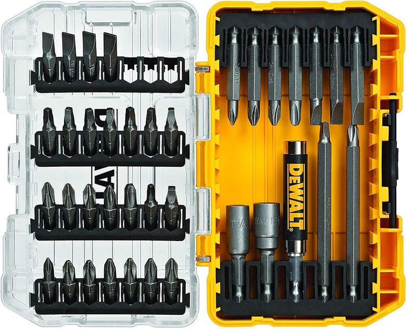 Jogo-de-37-pecas-para-parafusar-com-Estojo-DW2163---DEWALT