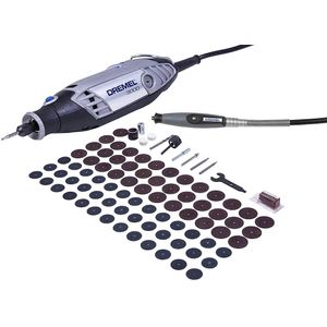 Micro Retífica 3000 Velocidade Variável + 82 Acessórios - DREMEL