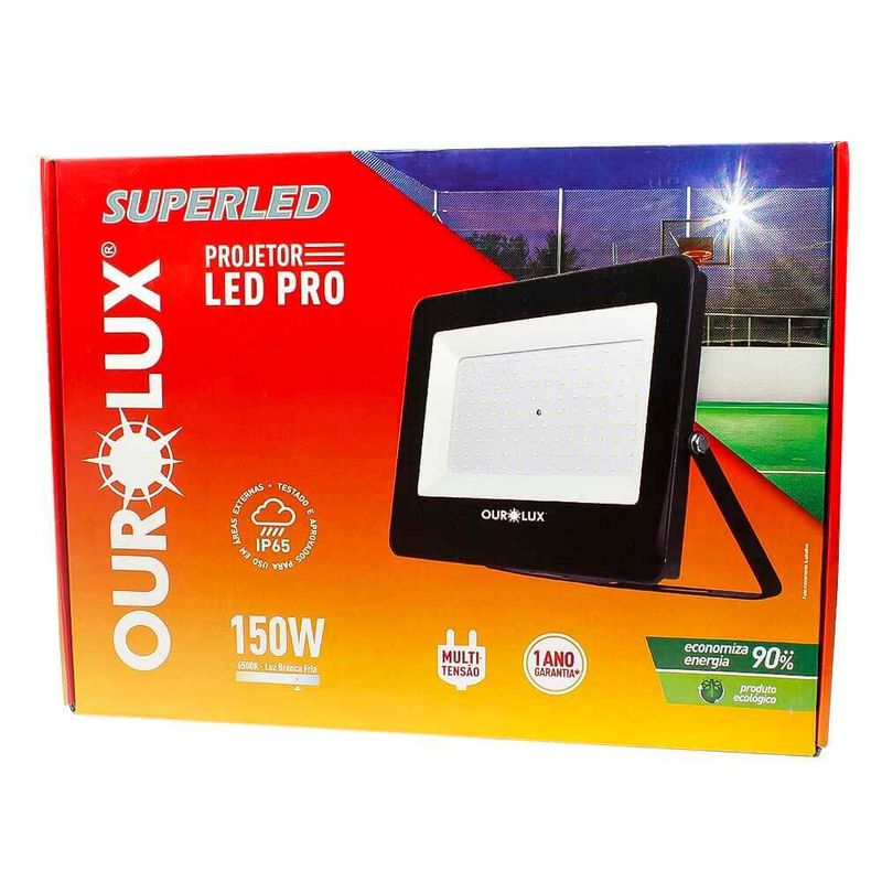Refletor-Led-Slim-150w-Bivolts-6500k---OUROLUX