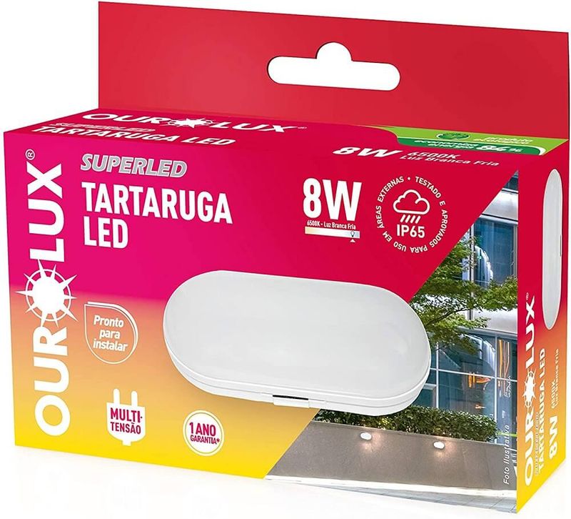 Luminaria-Led-Tartaruga-Oval-8w-BiVolts-6500k---OUROLUX
