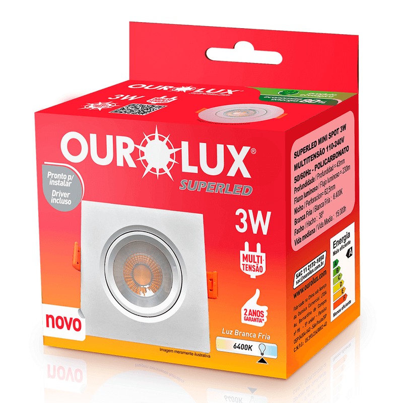 Luminaria-de-Embutir-Quadrada-Mini-Spot-Led-3w-6400k---OUROLUX