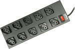 Filtro-de-Linha-Metal--10-tomadas--Bivolt-1m---UPSAI-