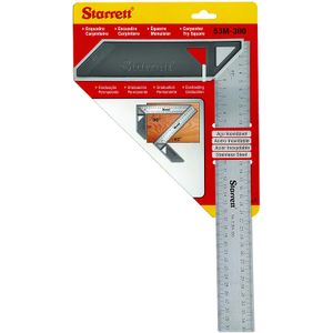 Esquadro Carpinteiro 12" c/cabo de alumínio - STARRETT