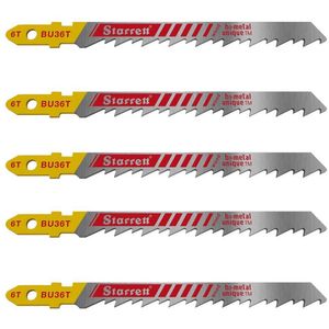 Lâmina Serra Tico-Tico BU36T 6 Dentes 75mm (5 peças) - STARRETT