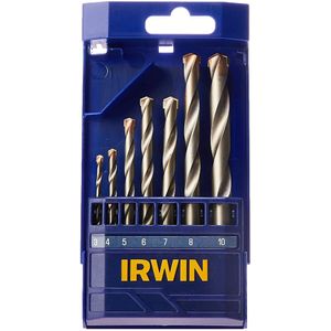 Jogo de Brocas para Concreto (3 a 10mm) 7 peças - IRWIN