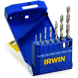 Jogo de Brocas para Metal (1/16" a 1/4") 7 peças - IRWIN