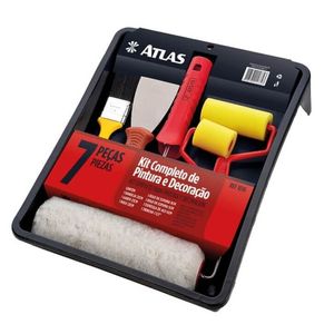Kit de Pintura Completo 1016 (7 peças) - Atlas