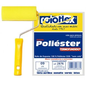 Rolo de Espuma Poliéster *9cm - ROLOFLEX