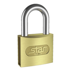 Cadeado Latonado Zamac E-coat (45mm) - STAM