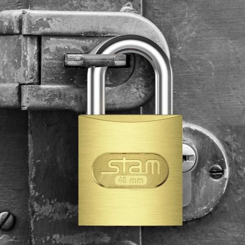 Cadeado-Latonado-Zamac-E-coat--40mm----STAM