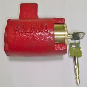Cadeado de Chão Milano Automático (Tetra Chave) 901 - São Salvador