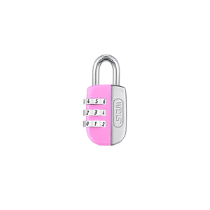 Cadeado com segredo 20mm LifeColor (Rosa) - STAM