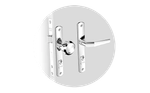 Fechadura-Popline-Alavanca-Bola-Externo--40mm----SOPRANO