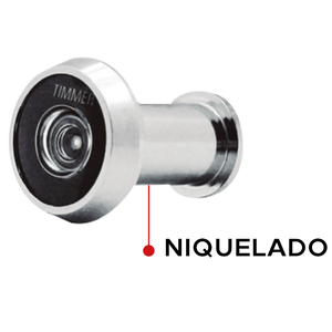 Visor Olho Mágico Niquelado - TIMMER