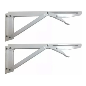 Suporte Dobrável 30cm Suporta até 45kg (Par) - KROK