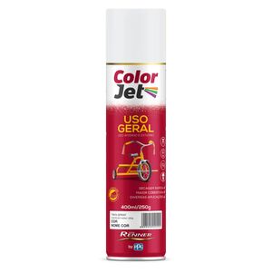 Tinta Spray ColorJet USO GERAL *Alumínio 400ml - TINTAS RENNER