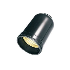Soquete E27 Castiçal Monobloco *Preto 2A/250V - JNX
