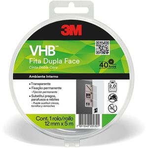 Fita Dupla Face VHB 4910 Transparente (25mm) - 3M