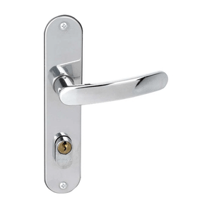 Fechadura Inox Premium Externo Espelho (40mm) - ALIANÇA