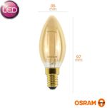 Lampada-LED-Vela-Filamento-E14-2w-2500K---OSRAM