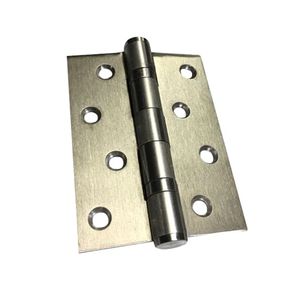 Dobradiça de Aço Inox Polido 4x3"Pol c/2 Rolamentos - BSKF