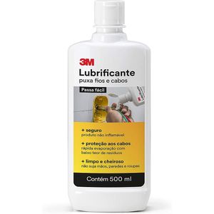 Lubrificante para Puxamento de Fios e Cabos 500ml - 3M