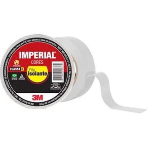 Fita Isolante Imperial (18mm x 20m) *Branca - 3M
