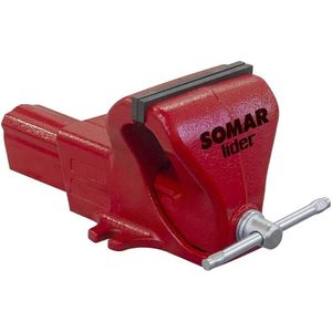Torno 6"Pol de Bancada Lider Base Fixa - SOMAR