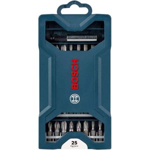 Kit de Pontas Mini X-Line para Parafusar (25 peças) - BOSCH