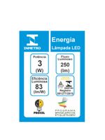 Lampada-LED-Vela-3w-TLV-25---TASCHIBRA