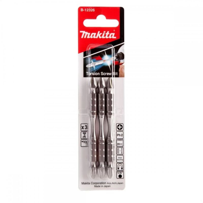 Ponta-Dupla-Bits-de-Torcao-PH-2-85mm--3-pecas--B-12326---MAKITA
