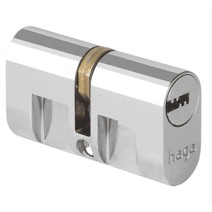 Cilindro Multiponto 5A 55mm 25460B *Cromo Acetinado - HAGA