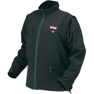 Jaqueta Aquecida Makita DCJ200Z3XL 18V LXT - Tamanho 3XL, com Bateria e Carregador Inclusos