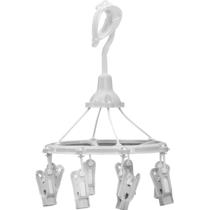 Varal de Pendurar Multiuso Astra Branco - 8 Prendedores
