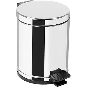 Lixeira 4,5L com Pedal Inox - Viel