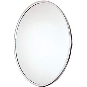 Espelho oval com moldura alumínio - Astra