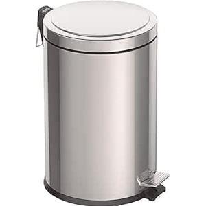 Lixeira com Pedal em Aço Acabamento Polido Inox 20Litros - Tramontina